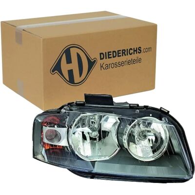 Diederichs Audi A3 Scheinwerfer - Rechts, H7, Stellmotor Diederichs Audi A3 Scheinwerfer - Rechts, H7, Stellmotor