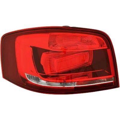 Fanale posteriore sinistro Diederichs - Luce posteriore per Audi A3 Fanale posteriore sinistro Diederichs - Luce posteriore per Audi A3