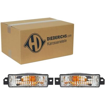 DIEDERICHS 1211275 BMW 3 Series Chrome & Clear Two-Chamber Lights DIEDERICHS 1211275 BMW 3 Series Chrome & Clear Two-Chamber Lights
