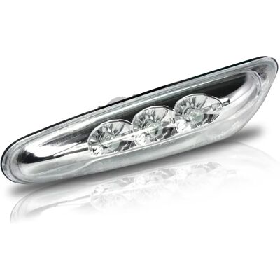 DIEDERICHS BMW Indicator Set - Chrome, Clear - Indicator Set DIEDERICHS BMW Indicator Set - Chrome, Clear - Indicator Set