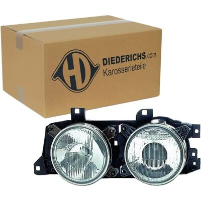 Diederichs BMW 5er Scheinwerfer - H1/H1, Links, Ohne Motor, 2J Diederichs BMW 5er Scheinwerfer - H1/H1, Links, Ohne Motor, 2J