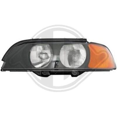 Diederichs Faro BMW Serie 5 - H7/HB3, Sinistro, Arancione Diederichs Faro BMW Serie 5 - H7/HB3, Sinistro, Arancione