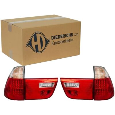 Diederichs X5 LED takavalot - Läpinäkyvä, vuoteen 2003 Diederichs X5 LED takavalot - Läpinäkyvä, vuoteen 2003