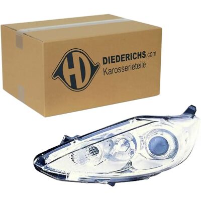 Diederichs Ford Fiesta Hovedlys - Krom, H7/H1, Venstre Diederichs Ford Fiesta Hovedlys - Krom, H7/H1, Venstre