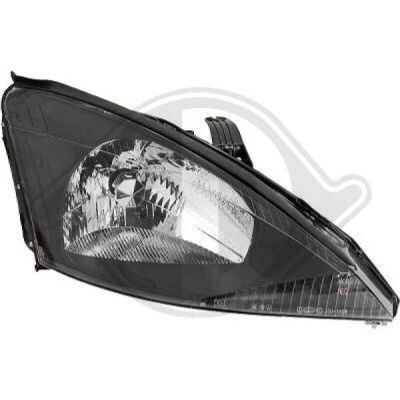 DIEDERICHS Mustat H4 Etuvalot Ford Focus Mk1 - Auton valaistus DIEDERICHS Mustat H4 Etuvalot Ford Focus Mk1 - Auton valaistus