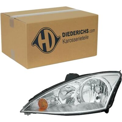 Diederichs 1415181 Hovedlykt - For Ford Focus Mk1 3/5 dører, stasjonsvogn, sedan Diederichs 1415181 Hovedlykt - For Ford Focus Mk1 3/5 dører, stasjonsvogn, sedan