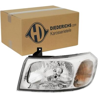 DIEDERICHS 1454083 Forlygter - Venstre, H4 Krom til Ford Transit Mk5 DIEDERICHS 1454083 Forlygter - Venstre, H4 Krom til Ford Transit Mk5