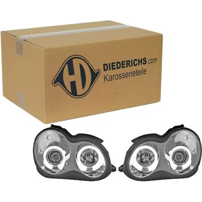 Set faruri H1 Diederichs - Mercedes Clasa C Cromat LED Set faruri H1 Diederichs - Mercedes Clasa C Cromat LED