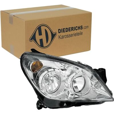 Diederichs 1806182 Faro - Destro, Cromo, H1/H7 - Faro Diederichs 1806182 Faro - Destro, Cromo, H1/H7 - Faro