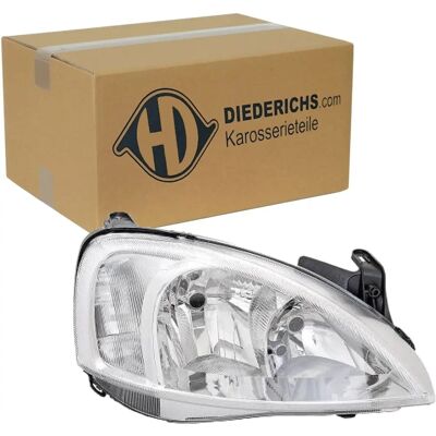 Diederichs 1813984 - Faro Destro con Motore Elettrico - Faro Diederichs 1813984 - Faro Destro con Motore Elettrico - Faro