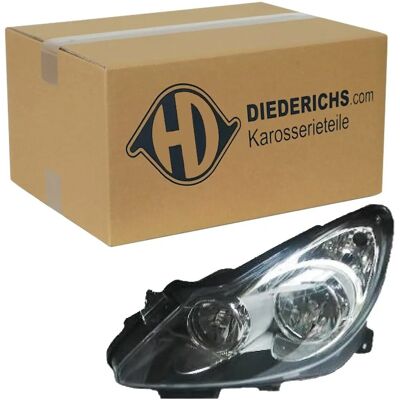 DIEDERICHS 1814983 Schwarzer linker Scheinwerfer - Scheinwerfer DIEDERICHS 1814983 Schwarzer linker Scheinwerfer - Scheinwerfer