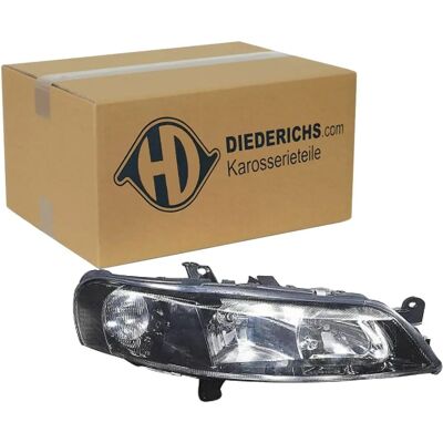 DIEDERICHS 1824280 Faruri - Drept, Negru & Transparent - Faruri pentru Opel Vectra B DIEDERICHS 1824280 Faruri - Drept, Negru & Transparent - Faruri pentru Opel Vectra B