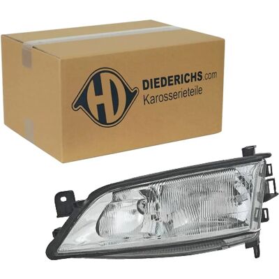 Diederichs Lewa Reflektor Opel Vectra B - H1, H7, Bez Silnika Diederichs Lewa Reflektor Opel Vectra B - H1, H7, Bez Silnika