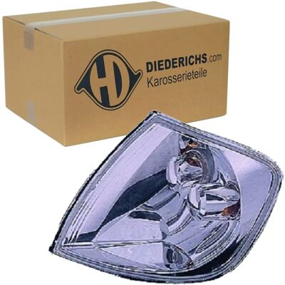 Diederichs Modello 2204072 Indicatore anteriore destro bianco - Luce di segnalazione auto Diederichs Modello 2204072 Indicatore anteriore destro bianco - Luce di segnalazione auto