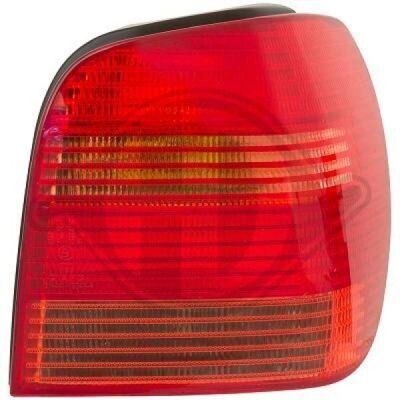 Diederichs Luce Posteriore Destra Rossa - Luce Posteriore per VW Polo III Diederichs Luce Posteriore Destra Rossa - Luce Posteriore per VW Polo III