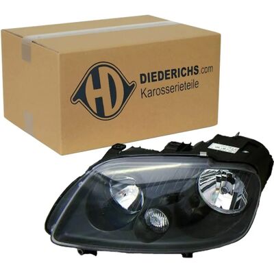Reflektor DIEDERICHS VW Caddy Touran - H7/H1, Czarny, Elektryczny Reflektor DIEDERICHS VW Caddy Touran - H7/H1, Czarny, Elektryczny
