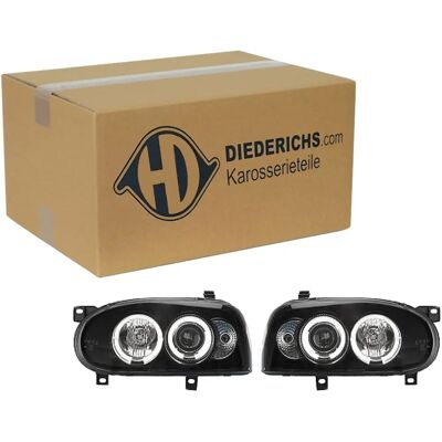 DIEDERICHS - 2212280 Fari - Nero - Rotondo - H1 DIEDERICHS - 2212280 Fari - Nero - Rotondo - H1