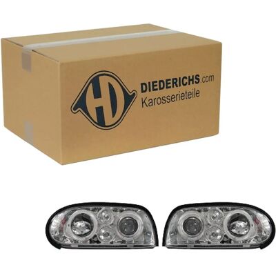 DIEDERICHS GOLF 3 Chrom H1 Headlights - Headlights DIEDERICHS GOLF 3 Chrom H1 Headlights - Headlights