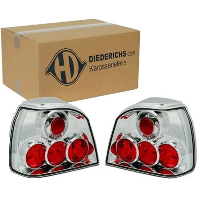 Diederichs Krom baglygter - VW Golf 3 Diederichs Krom baglygter - VW Golf 3