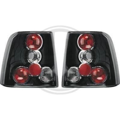 Diederichs Modello 2245195 Luci posteriori nere - Car Tail Lights Diederichs Modello 2245195 Luci posteriori nere - Car Tail Lights