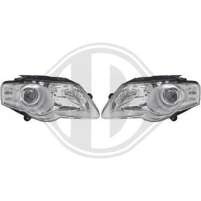 Reflektor DIEDERICHS - Halogen VW Passat B6 Reflektor DIEDERICHS - Halogen VW Passat B6