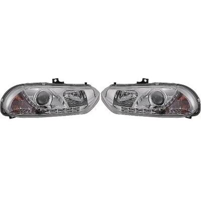 Diederichs Chrom H1 Scheinwerfer Set für Alfa Romeo 156 - Scheinwerfer Set Diederichs Chrom H1 Scheinwerfer Set für Alfa Romeo 156 - Scheinwerfer Set