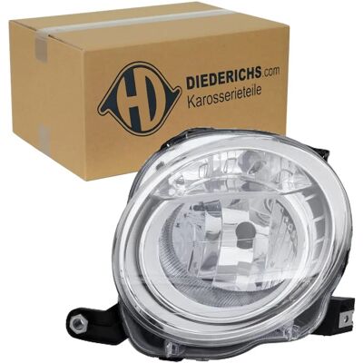 DIEDERICHS Faro Sinistro per Fiat 500 & Abarth 500 - Faro DIEDERICHS Faro Sinistro per Fiat 500 & Abarth 500 - Faro