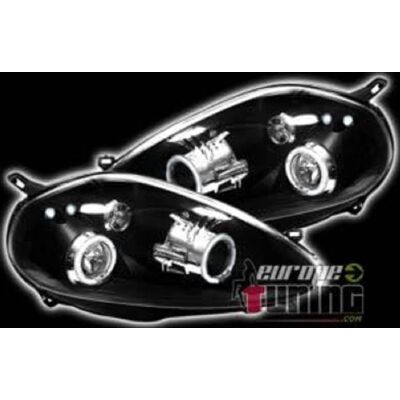 Diederichs Abarth Frontlykter - Svart / Klar - Frontlysutskiftning Diederichs Abarth Frontlykter - Svart / Klar - Frontlysutskiftning