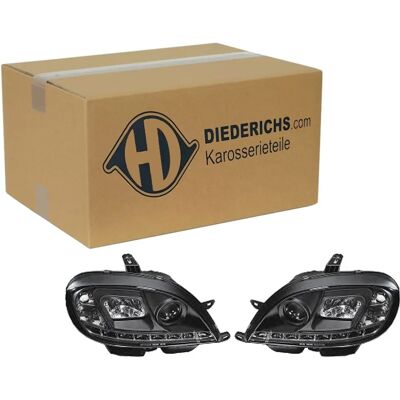 Diederichs Tuning H1 Headlight Set - Headlights for Citroën Saxo Diederichs Tuning H1 Headlight Set - Headlights for Citroën Saxo