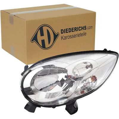 DIEDERICHS 4080081 Forlygte - Højre trafikt, Halogen, med motoriseret LWR DIEDERICHS 4080081 Forlygte - Højre trafikt, Halogen, med motoriseret LWR