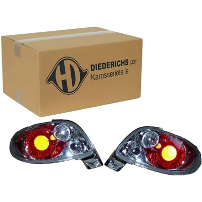 Diederichs Tuning Rückleuchten Peugeot 206 - Chrom - HD Tuning Diederichs Tuning Rückleuchten Peugeot 206 - Chrom - HD Tuning