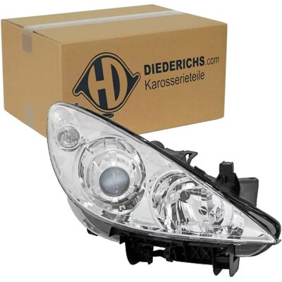 Diederichs Peugeot 307 Scheinwerfer - H1/H7, Rechts, Stellmotor Diederichs Peugeot 307 Scheinwerfer - H1/H7, Rechts, Stellmotor