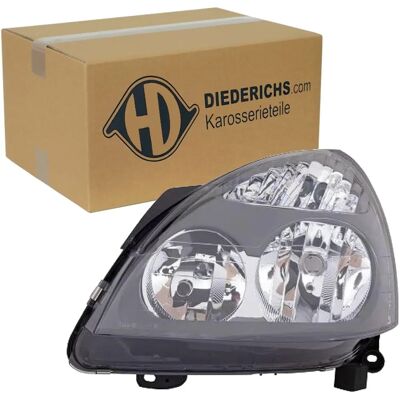 Diederichs Renault Clio 2 Faro Grigio H7/H1 - Faro Diederichs Renault Clio 2 Faro Grigio H7/H1 - Faro