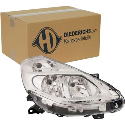 Diederichs malli 4415982 Etuvalo - Oikea, Kromi - Renault Clio varten Diederichs malli 4415982 Etuvalo - Oikea, Kromi - Renault Clio varten