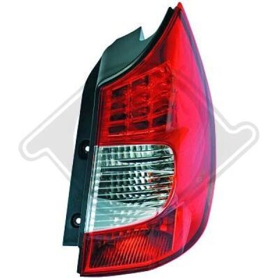 Diederichs Renault Scenic 2 Rechte LED Rückleuchte Diederichs Renault Scenic 2 Rechte LED Rückleuchte