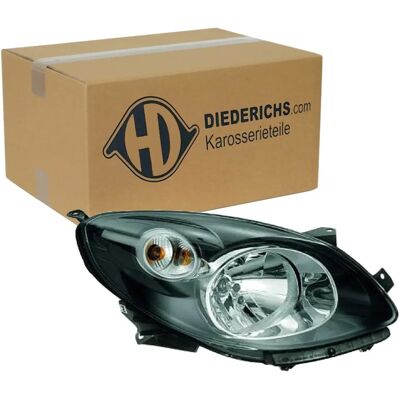 Diederichs Modell 4481982 Schwarzer Scheinwerfer für Renault Twingo 2 - Scheinwerfer Diederichs Modell 4481982 Schwarzer Scheinwerfer für Renault Twingo 2 - Scheinwerfer