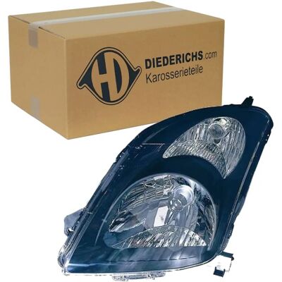 DIEDERICHS 6414083 Reflektor - Lewy H4 Czarny dla Suzuki Swift 3 DIEDERICHS 6414083 Reflektor - Lewy H4 Czarny dla Suzuki Swift 3