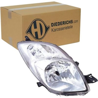 DIEDERICHS Reflektor Toyota Yaris prawa strona H4 halogen, Elektryczne ustawienie DIEDERICHS Reflektor Toyota Yaris prawa strona H4 halogen, Elektryczne ustawienie