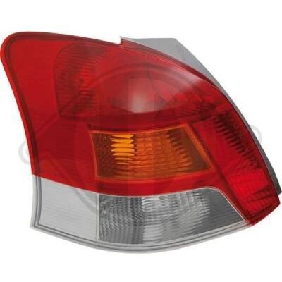 Toyota Yaris LED Gul Röd Vänster Baklykta - Baklykta Toyota Yaris LED Gul Röd Vänster Baklykta - Baklykta