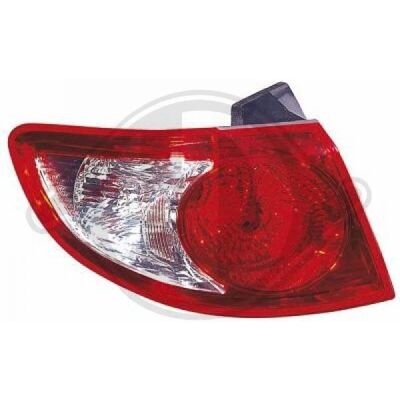 DIEDERICHS Santa Fe 2 Venstreside Yderdel Baglygten DIEDERICHS Santa Fe 2 Venstreside Yderdel Baglygten