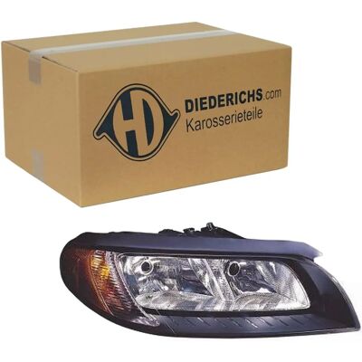 Diederichs Volvo Scheinwerfer - H9/H7, Rechts, Elektrischer Motor, Schwarz Diederichs Volvo Scheinwerfer - H9/H7, Rechts, Elektrischer Motor, Schwarz