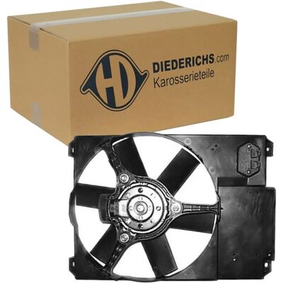 Diederichs Kühlerlüfter - 305mm, 12V, 240W - Kompatibel mit Citroën Jumper, Fiat Ducato, Peugeot Boxer Diederichs Kühlerlüfter - 305mm, 12V, 240W - Kompatibel mit Citroën Jumper, Fiat Ducato, Peugeot Boxer