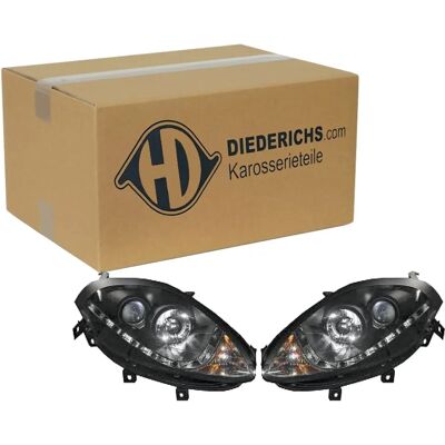Faruri LED H1 Diederichs - Negru - Faruri Faruri LED H1 Diederichs - Negru - Faruri