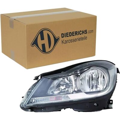 Diederichs Modello 1672182 Faro - Destro, Antracite, H7, Mercedes Classe C Diederichs Modello 1672182 Faro - Destro, Antracite, H7, Mercedes Classe C