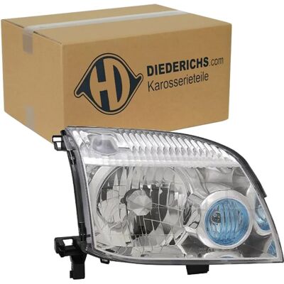 Faro Diederichs - H4, Motore elettrico, Per guida a destra Faro Diederichs - H4, Motore elettrico, Per guida a destra