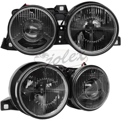 DIEDERICHS 1211580 Black Headlight Set for BMW 3 Series - Headlights DIEDERICHS 1211580 Black Headlight Set for BMW 3 Series - Headlights