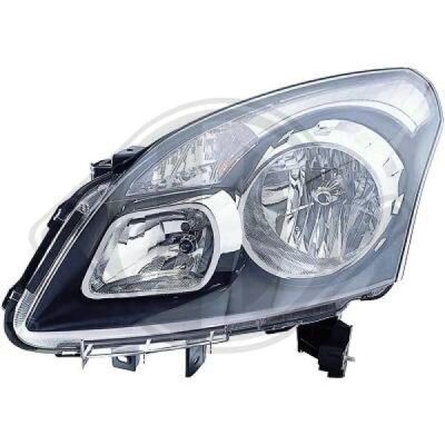 Renault Koleos Scheinwerfer - Rechts mit LWR-Motor - H7 Halogen Renault Koleos Scheinwerfer - Rechts mit LWR-Motor - H7 Halogen
