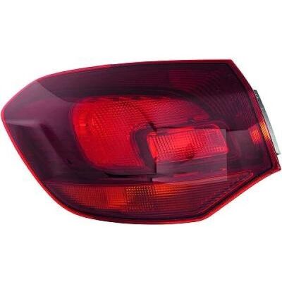 Diederichs 1807791 Luce posteriore sinistra scura - Luce posteriore Diederichs 1807791 Luce posteriore sinistra scura - Luce posteriore