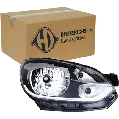 Diederichs VW Up! Rechter Chrom H4 Scheinwerfer - Scheinwerfer Diederichs VW Up! Rechter Chrom H4 Scheinwerfer - Scheinwerfer