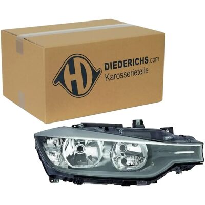 Diederichs 1217080 Headlight - Right side, Electric Motor, H7/H7 - Headlight Diederichs 1217080 Headlight - Right side, Electric Motor, H7/H7 - Headlight